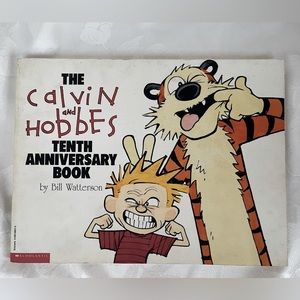 Vintage Calvin and Hobbes 1995 10th anniversary edition 208 pages book
